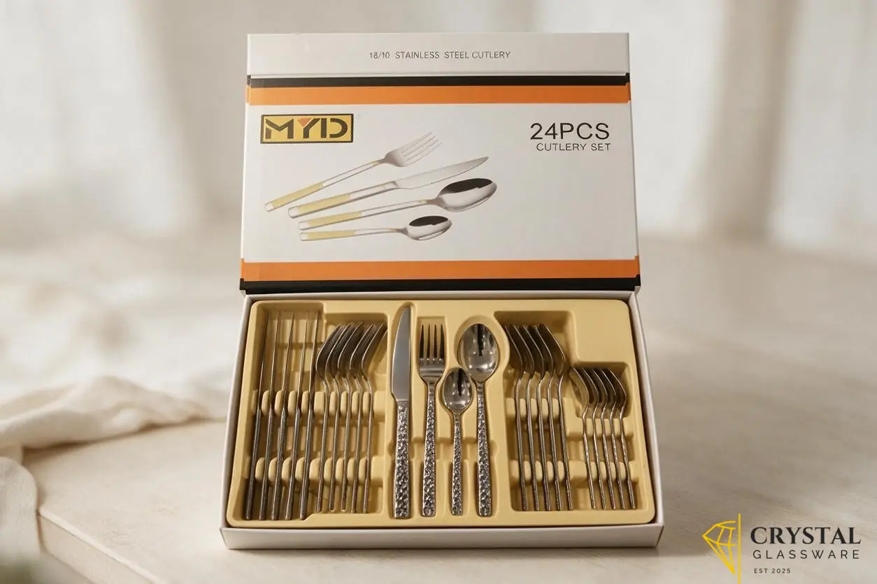 24 piece sterling silver cutlery set